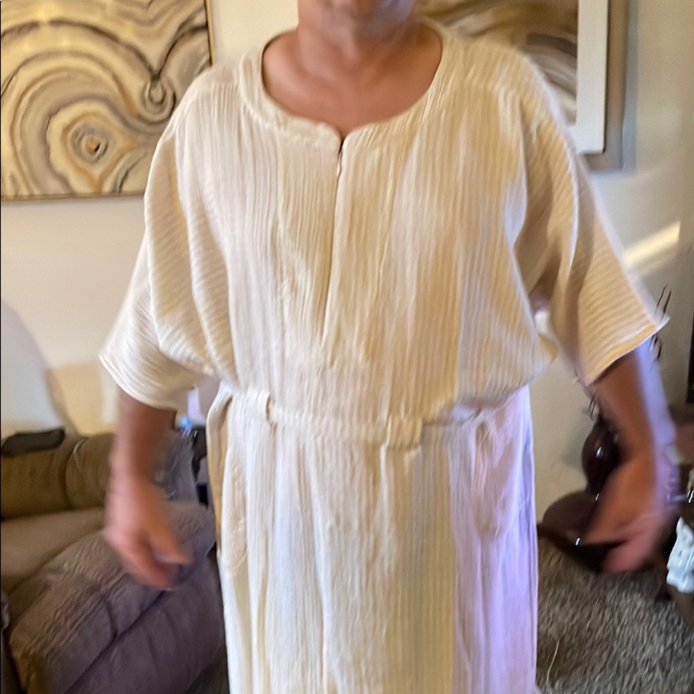 Cream Robe